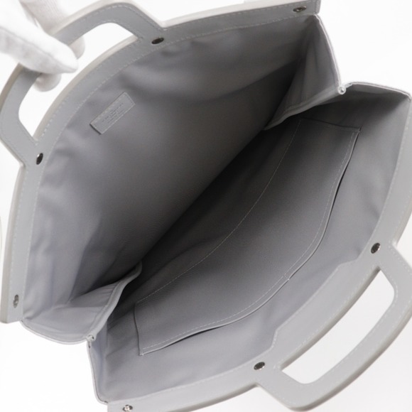 LOUIS VUITTON Flat vertical tote handbag M44627 x White Monogram canvas 2019 ... - Picture 6 of 10